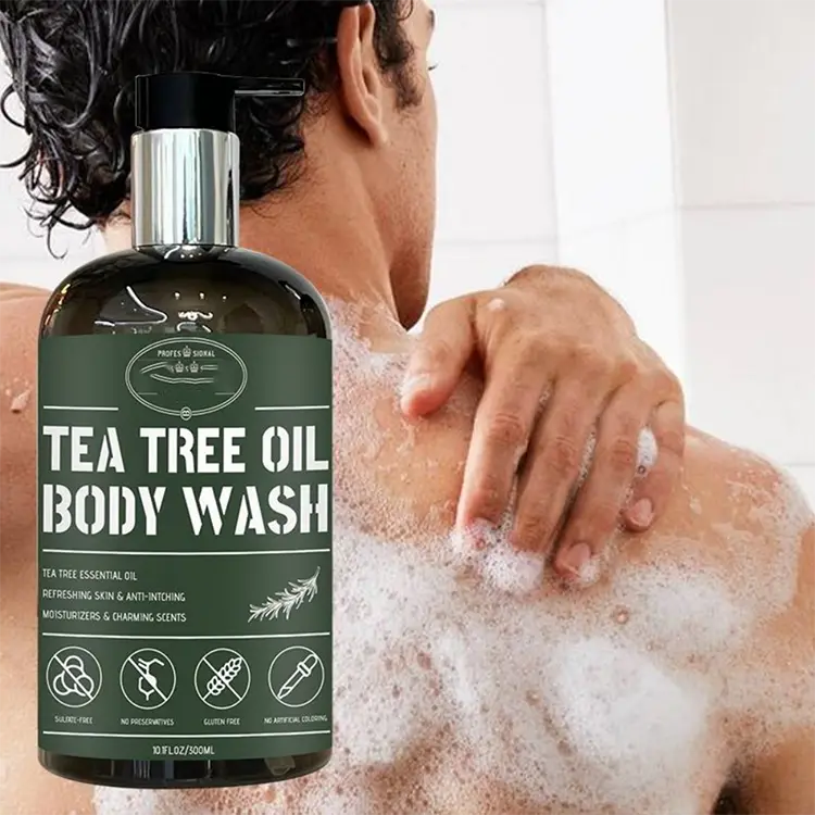 Tea Tree Oil Gizonen Gorputz Garbiketa